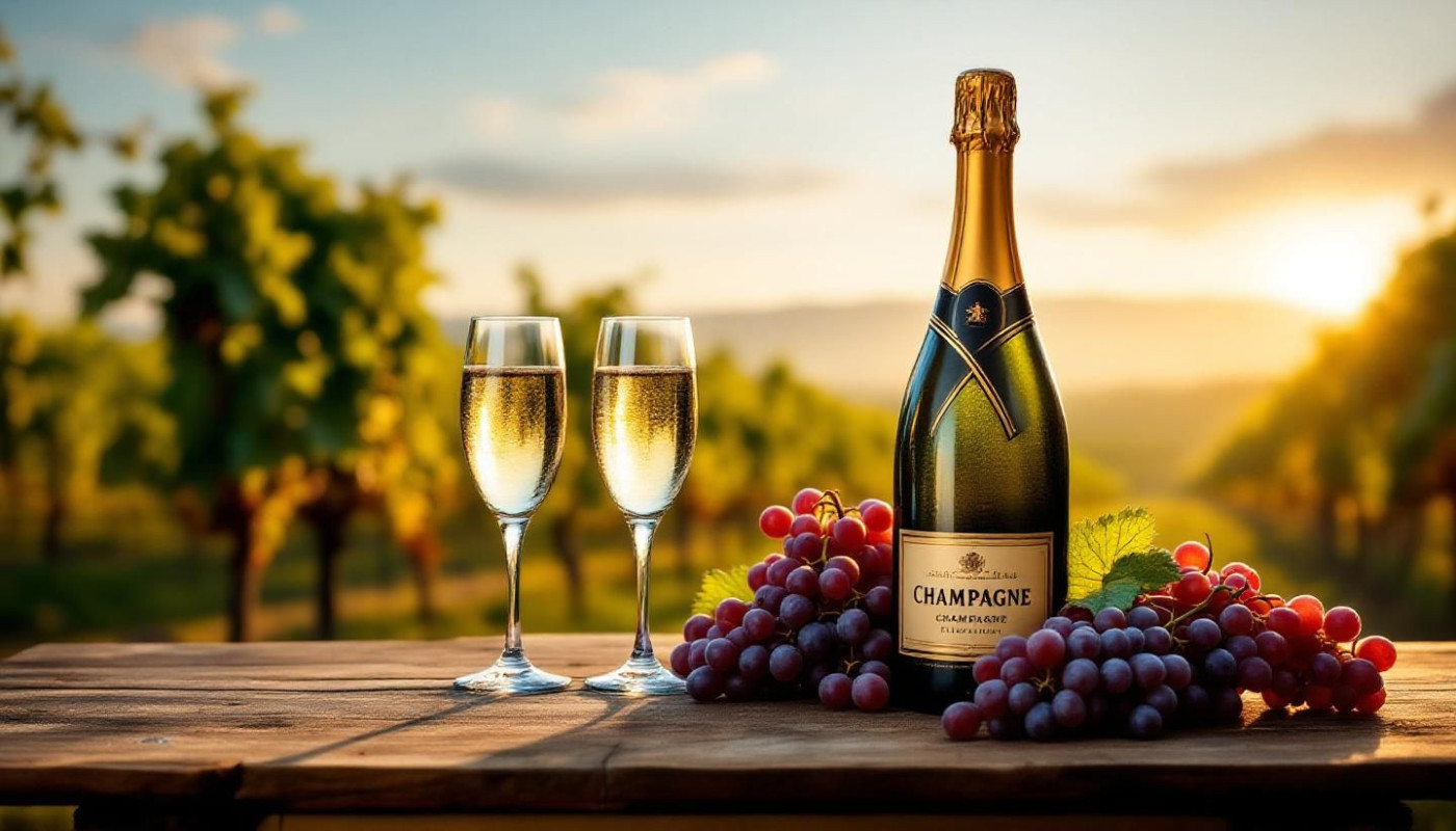 L'histoire derrière la création d'un champagne unique